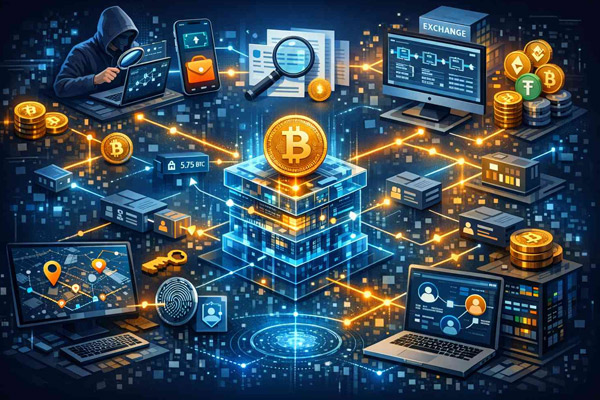 通過數字歷史記錄追蹤揭露詐騙手法